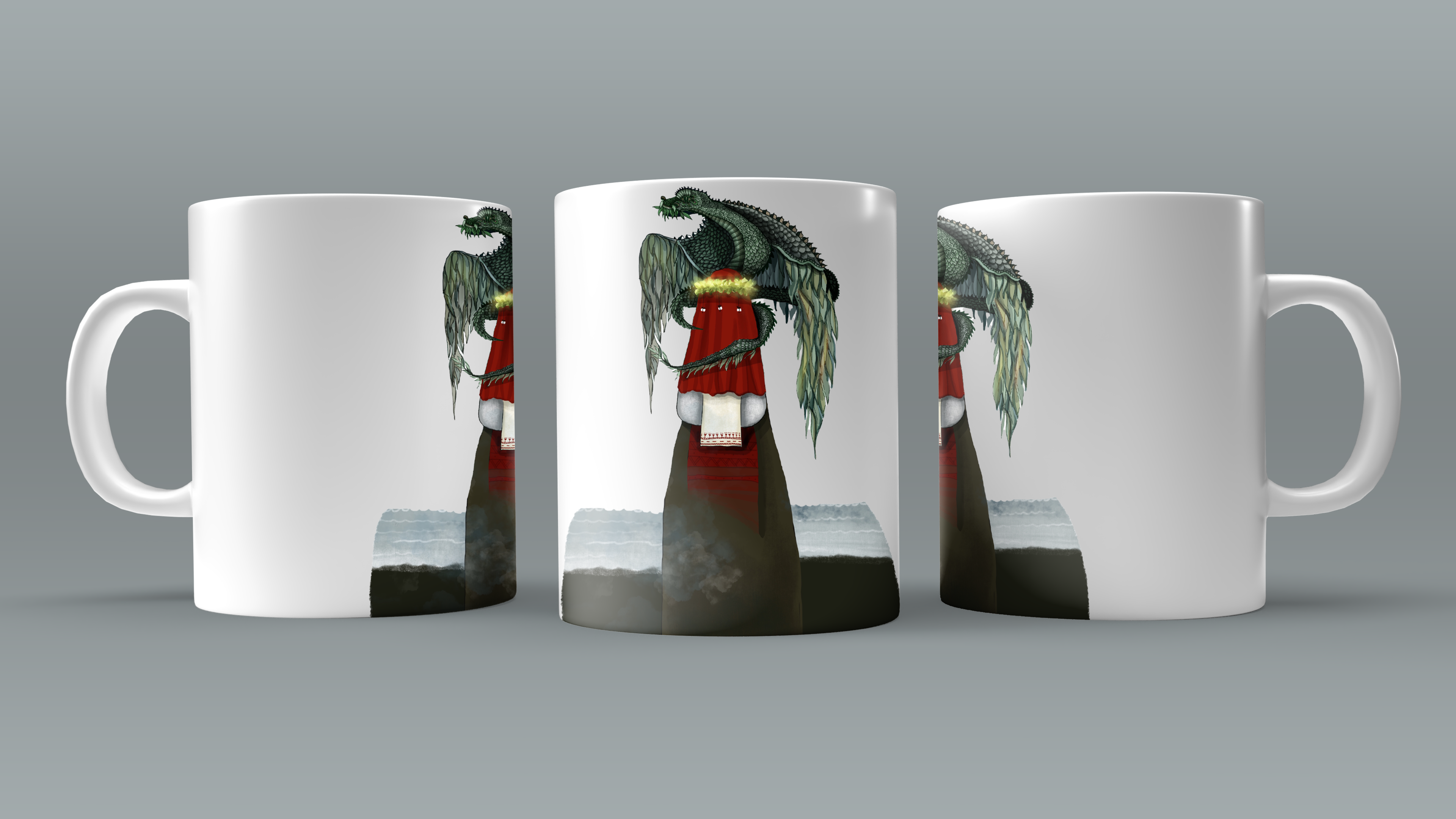 Чаша "Змей и Яна"